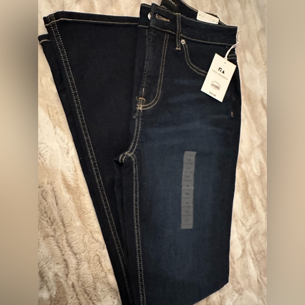 Free Assembly flare boot cut denim